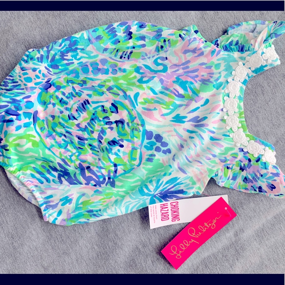 NWT Lilly Pulitzer Emilia bodysuit /bubble romper
